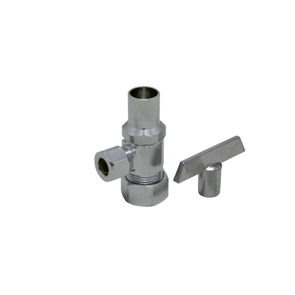 Proflo Pfxac32clk 5/8" X 3/8" Angle Supply Stop - Chrome