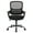 Black, variant on Home Office Desk Chair, Mesh Mid Back Computer Ergonomic with Larger Seat, Height Adjustable 360° Swivel Task with Lumbar Support and Armrests for Women Adults