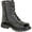 Black, variant on Men's 8" Thorogood Side Zipper Work Boots 834-6888, Black