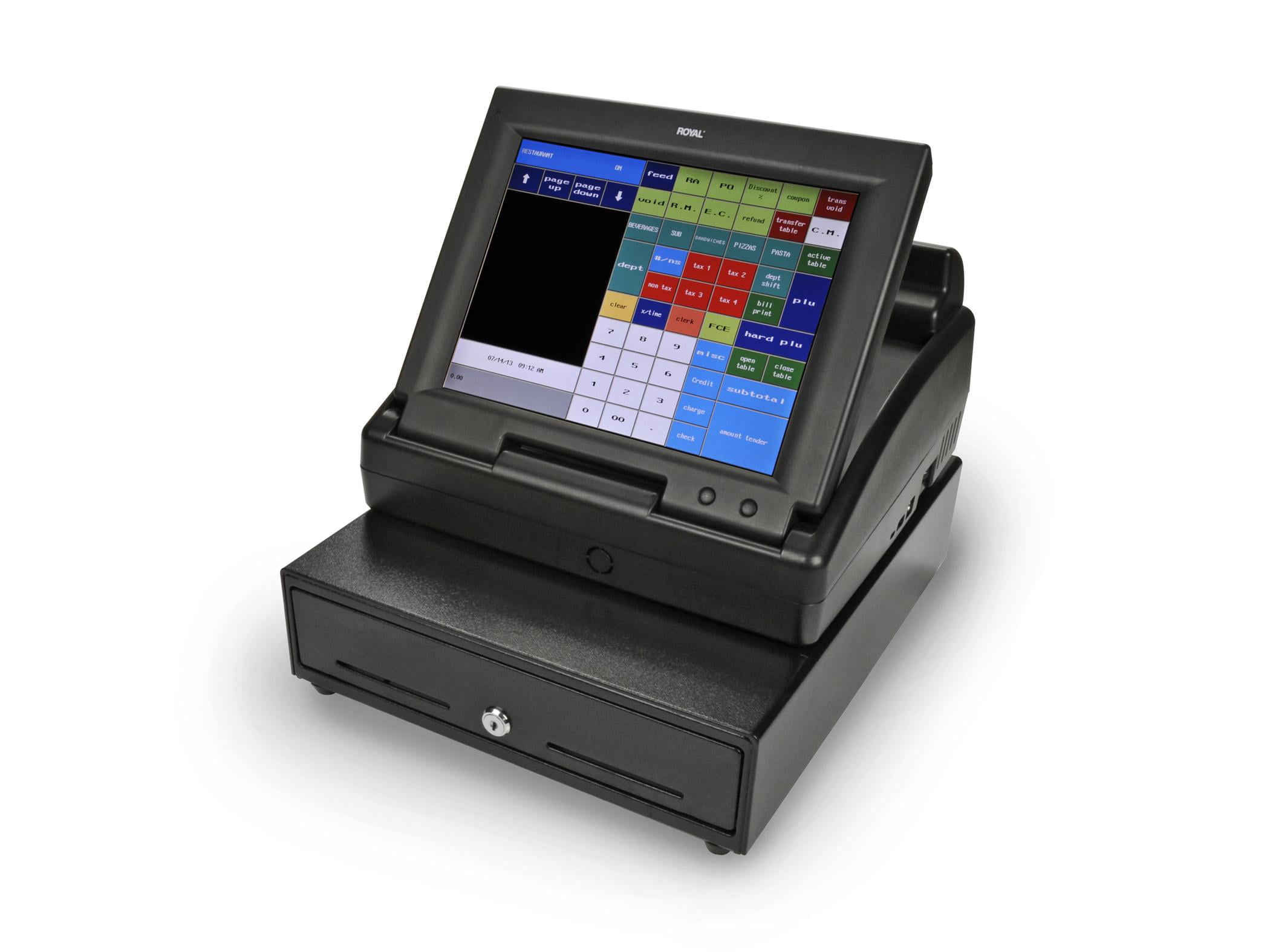 Royal TS1200MW Touchscreen Cash Register with 12" LCD Screen - Walmart.com