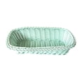 thumbnail image 4 of Canasta de almacenamiento de frutas Organizador de la cocina Castera de bocadillos portátiles decorativos para guarniciones frutas para el desayuno de Verde, 4 of 8