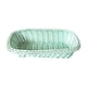 thumbnail image 4 of Cesta rectangular para almacenar frutas, pan, comida, organizador de cestas para servir. Verde, 4 of 9