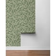 thumbnail image 6 of Daisy Bennett Designs Pine Field Vining Leaf Trail Premium Matte Non-Woven Peel and Stick Wallpaper - 20.5 in. W x 18 ft. L Roll, 6 of 7