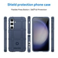 thumbnail image 2 of Feishell for Samsung Galaxy S25 Case, Heavy Duty Drop Protection Non-slip Texture Armor Anti-Fingerprint Shockproof Anti-Scratch Silicone Slim Cute Phone Case for Samsung Galaxy S25,Blue, 2 of 7