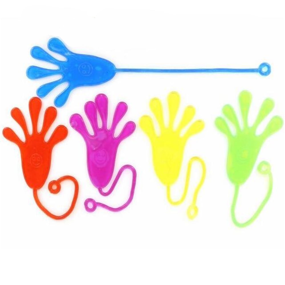 Sticky Fingers Fun Toys, Party Favors, Wacky Fun Stretchy Glitter