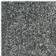 thumbnail image 6 of SAFAVIEH Malibu Marina Confetti Polyester Shag Area Rug, Charcoal, 5' x 5' Square, 6 of 7