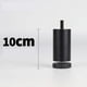 thumbnail image 4 of Adjustable Furniture Legs Aluminum Alloy Furniture Legs Round Metal Furniture Legs Table Sofa Bed, Black, 4 Pieces(10cm), 4 of 5