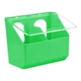 thumbnail image 4 of Pigeon Feeder Cage Mount Hanging Box Heavy Duty Plastic for Cockatiels Ducks Pigeons Parrots, 4 of 9