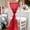Red, variant on AUNVITO Beautiful Gauze Chair Back Flower Chair Sash 8 x 108 Inch No Accessory for Wedding Party Home Decoration and Event Styling