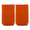 thumbnail image 2 of Funda aislante e impermeable para botellas de exterior, paquete de 2 fundas de neopreno para botellas de agua de color naranja, 2 of 8