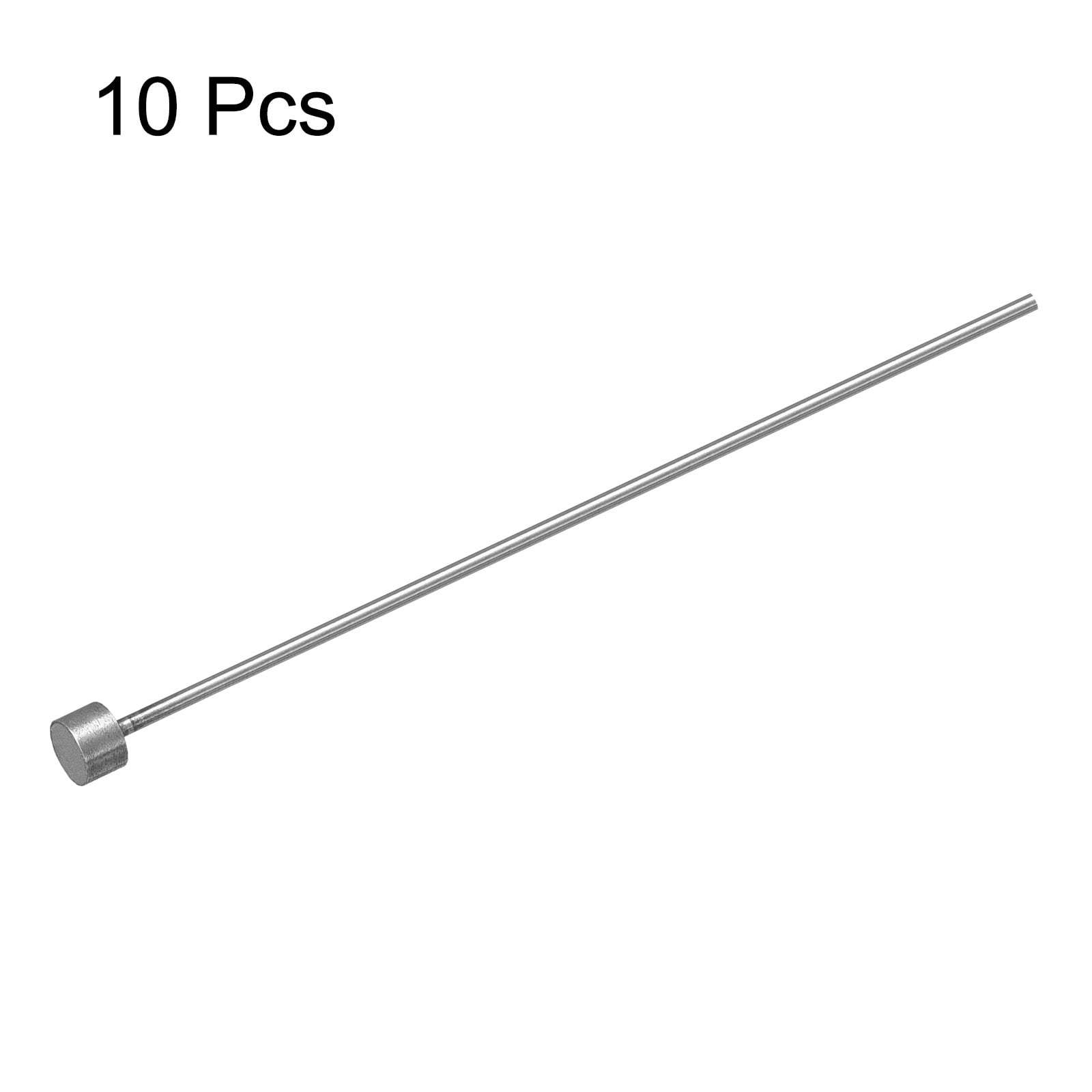 Unique Bargains Straight Ejector Pin, 65Mn Steel Round Tip Punch for Maintenance 1mm