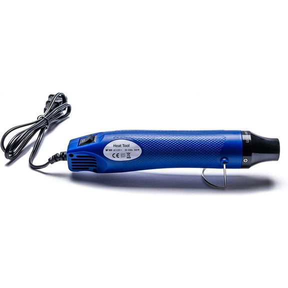 Heat Gun - Handheld Electric Heatgun for Epoxy Resin & DIY Craft, Multifunctional Hot Air Gun for Resin Art Projects (Blue)