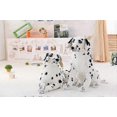 thumbnail image 3 of 2026 30/40/50cm Stuffed Animals Dog Dalmatian Plush Toy Lifelike Giant Dog Toy Realistic Animal Kids Toys Gift For Children, 3 of 5