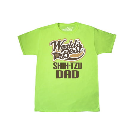 Shih-Tzu Dad (Worlds Best) Dog Breed T-Shirt