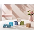 thumbnail image 6 of Velvet Ring Box for Proposal Engagement Wedding Ceremony Storage 2 Slots Peacock Green, 6 of 7