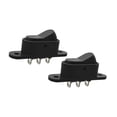 thumbnail image 2 of HILABEE 2Pcs Boats Rocker Switch Toggle Power for Boats Appliances Householdhome Use 3Pin, 2 of 9