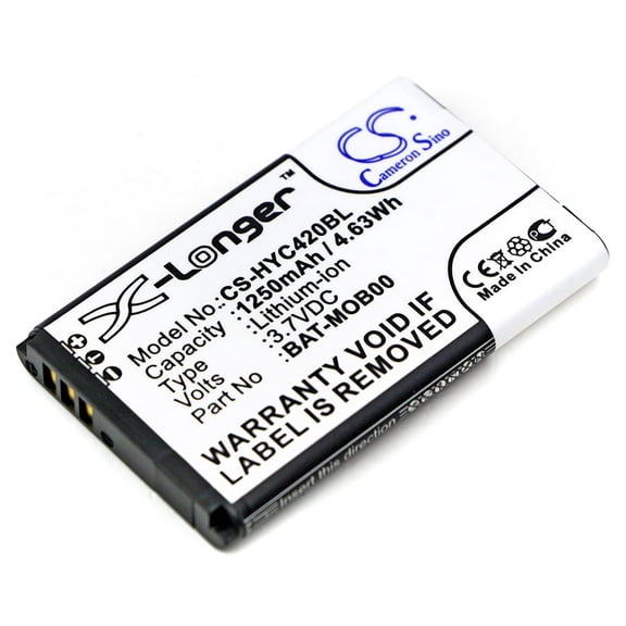 1250mAh Honeywell 26111710 3159122 PS1615000794 BAT-MOB00 55-003233-01 Battery for Captuvo 75e Captuvo 70e 75e SL42