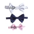 thumbnail image 2 of Boy's Satin Adjustable Pre-Tied Bow Tie - Fuchsia, 2 of 6