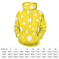 thumbnail image 2 of Yellow White Polka Dots(6) Men's Women New Sweatshirt Hoodie Men's Plus Size Sweatshirt Hooded Sweatshirt 3d Printed Street Men's Cloth, 2 of 6