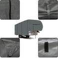 thumbnail image 2 of ALL-CARB RV Cover Motorhome RV Outdoor Camper Cover Replacement for 26-29 Foot Four Layers of Non-Woven Fabric on The Top of 5th Wheel, 2 of 7