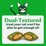 (4 pack) Greenies Feline Smartbites Chicken Flavor Healthy Indoor Cat Treats, 2.1 oz Pack