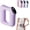 Purple, variant on 2026New Full-Body Massager Tool,Multi-functional Full-Body Fascia Ring, Hands-Free Cordless Design with Adjustable Strap, 8 Vibration Modes for Belly, Back, Legs & Waist
