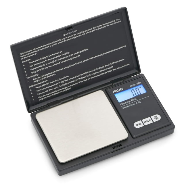 Báscula de bolsillo American Weigh Scales AWS-600 600 g/0,1 g