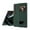 Deep Green, variant on Elehold Luxury Leather Magnetic Case Compatible with Samsung Galaxy Z Fold 4 7.6 inch PU Leather +Hard PC with Shockproof Full Protection Kickstand, Lychee Pink