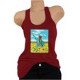 thumbnail image 4 of SMihono Hauts pour Femmes Débardeur pour Femmes Imprimé Tournesol Col Rond Sans Manches Tunique Décontractée Blouse Débardeurs pour Femmes Hauts d'Été pour Femmes, 4 of 4