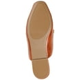 thumbnail image 6 of Journee Womens Hazina Slip On Square Toe Mules Flats, 6 of 10