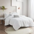 thumbnail image 2 of Ensemble de Couette en Nylon de 5 Pièces en Polyester Hayden Habitat Urbain en Blanc, 2 of 13