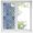 Sky Blue, variant on Middle Century Window Privacy Film, Vintage Farmhouse Bohemia Style Blue Static Cling UV Sun Blocking Heat Control Window Tint Day and Night, Non-Adhesive One Way Windows Privacy Cover 23.6''x59''