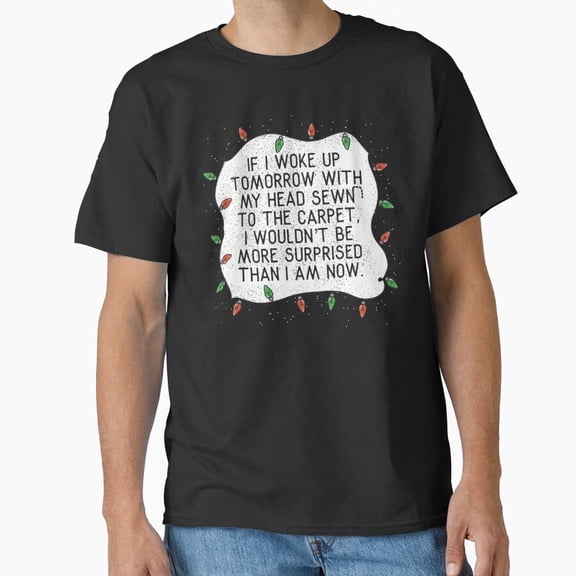 Oh Eddie Funny Christmas Vacation Griswold Holiday Movie Quote Graphic Unisex T-Shirt U346, Up to 5XL