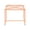 Orange, variant on Modern Mesh Motif Side Table / Perfect for Outdoor Relaxation