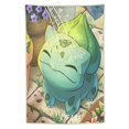 thumbnail image 2 of Bulbasaur Tapestry Bedroom Indie Vertical Tapestry Wall Hanging for Living Room Dorm 4 Sizes to Meet A Variety of Bedroom Decorating Needs Home New Favorites 40"x60", 2 of 7