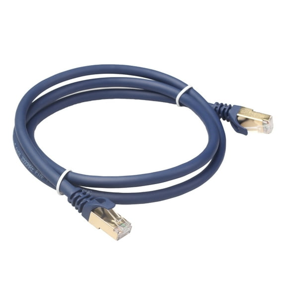 Cat8 Ethernet Networking Cable, 40Gbps 2000Mhz Fast Speed Internet Connection Ethernet Cable for Modems, Routers, PC