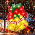 thumbnail image 5 of 17" 20L Bell Christmas Window Silhouette Lights Decorations, Lighted Bell Christmas Window Lights for Christmas,Party,Home,Patio Lawn,Garden, 5 of 7