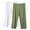 Army Green, variant on SwiftWear 2 PC Women's Breathable Plus Size Capris Set Stretchy Lounge-to-Casual Pants | Elastic Waist | Sizes S-5XL