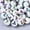 Electroplate Christmas Hat, variant on U8MO 20x Christmas Opaque Glass Beads Round Electroplate Christmas Theme Pattern 10mm-Electroplate Snowflake