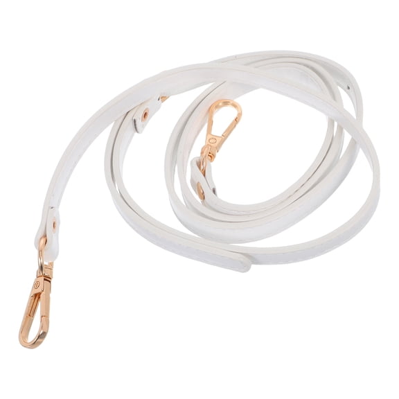 WRITWAA Adjustable White PU Handbag Strap for Crossbody and Bags, and Comfortable