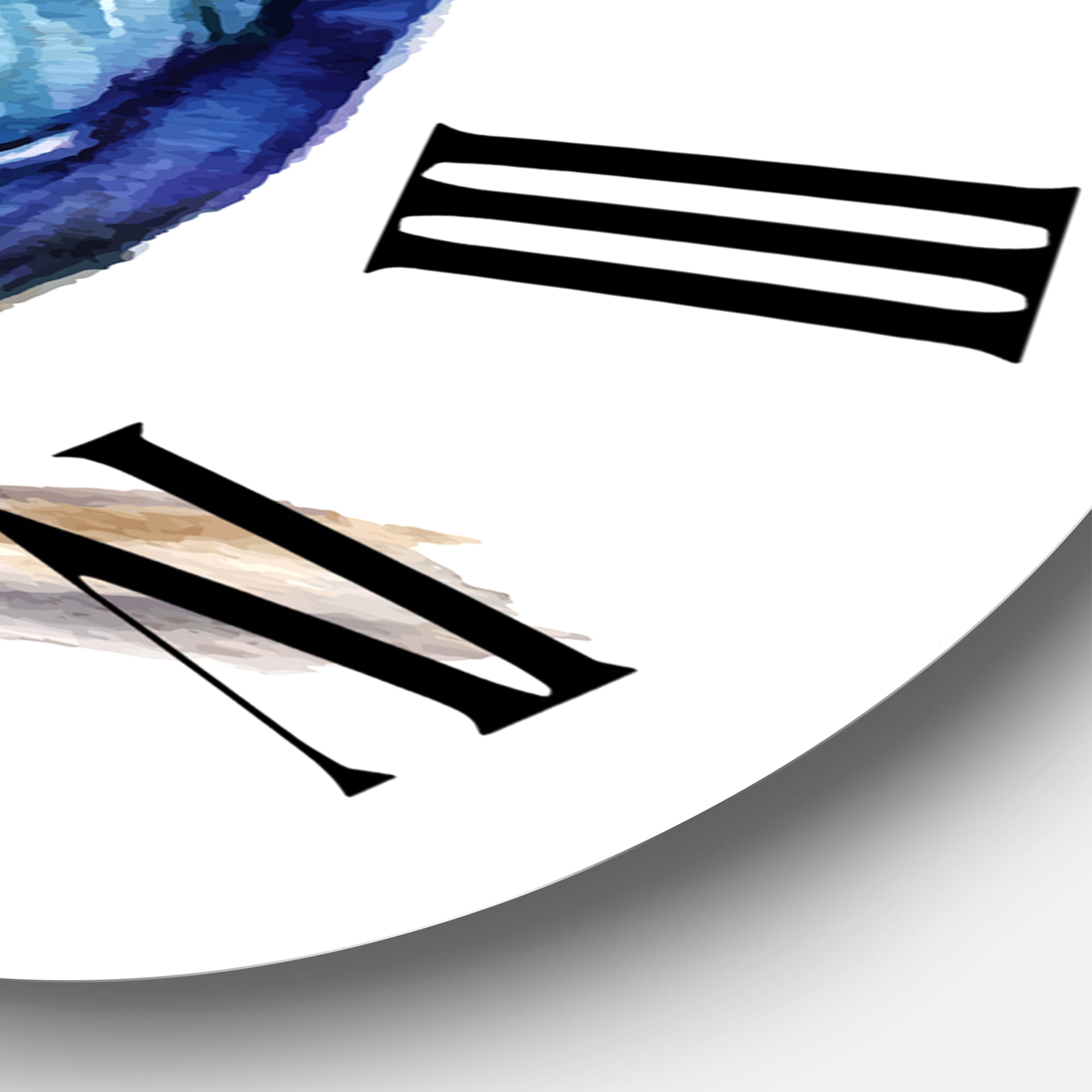 Designart 1 in Traditional Wall Clock