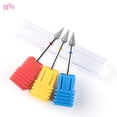 thumbnail image 5 of BNG 5 unids/set brocas de llama para uñas fresas de diamante para manicura 3/32 ''Pro puntas de taladro para uñas herramientas para quitar cutículas, 5 of 5