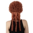 thumbnail image 3 of HPO Adult Women's Natural Red Victorian Wig with Long Banana Ponytail, Synthetic Soft Fiber Hair, Perfect for your next Ball and English Party!, 3 of 3