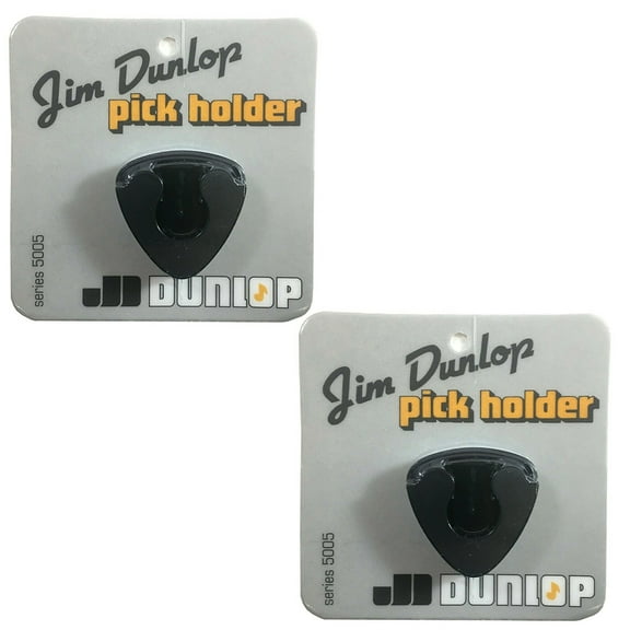 Dunlop Guitar Pick Holder 2-Pack Attach to Strap or Guitar!