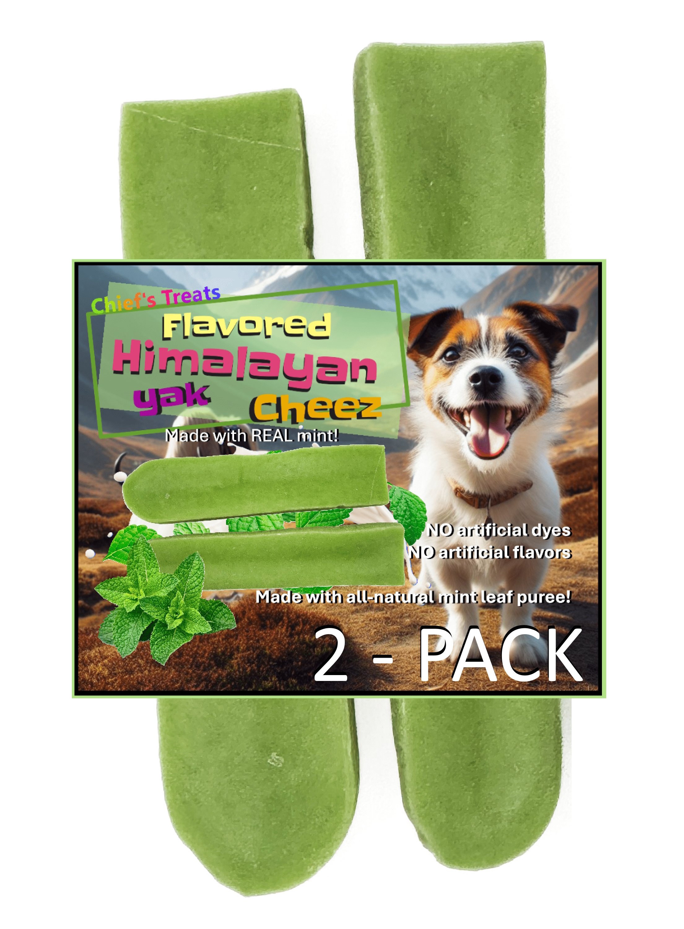 BREz Mint Flavored Yak Cheese Chew