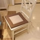 thumbnail image 1 of ines Cuadrados para El , ines para El , Asiento, Taburete, Puf, Transpirable, para Oficina, Sala de Estar, Dormitorios, Rincón 45cm Macarena Cojín de asiento de algodón de lino, 1 of 8