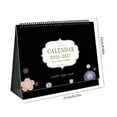 thumbnail image 3 of Luoshdecor 2026 Desk Calendar-8.3x8.6 18 Months Desk Calendar 2026, JAN 2026 - JUN 2027,Standing Flip Desktop Calendar for Home Office, 3 of 7