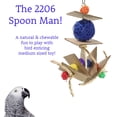 thumbnail image 3 of 2206 Spoon Man Bonka Bird Toy (Medium), 3 of 3