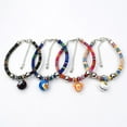 thumbnail image 4 of Chaton Bell Col Réglable en Nylon Coloré Mode Chiot Collier Chat Collier, 4 of 10