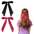 thumbnail image 2 of 2Pcs Hair Bows for Women,Bow Hair Clips-, 2 of 5